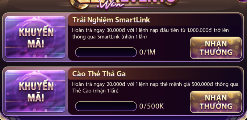 Cách tham gia ưu đãi 10% hoàn tiền khi chơi game đổi thưởng