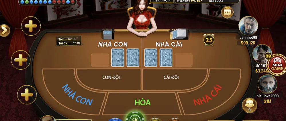 Chia sẻ luật chơi tựa game bài đổi thưởng Baccarat
