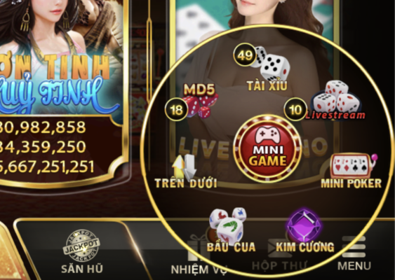 Mini game nhỏ gọn